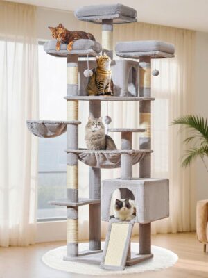 Taoqimiao 76IN=193CM Cat Tree XXL f...
