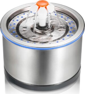 iPettie Cat Water Fountain Stainles...