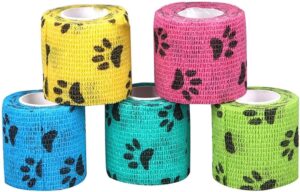5 Pack Self Adhesive Bandage Wrap, ...