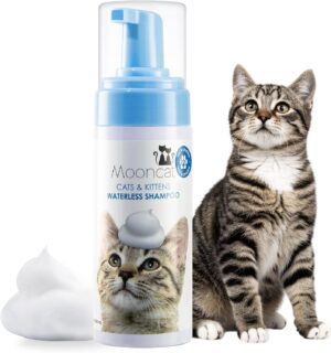 Mooncat Waterless Cat Shampoo, 100%...