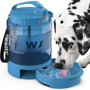 Dog Water Bowl Dispenser 77oz, Larg...