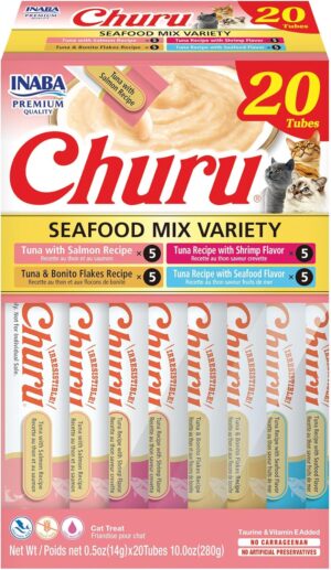 INABA Churu Cat Treats, Lickable, S...