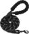 Strong Heavy Duty Dog Leash for Large Dogs with Padded Handle – 6FT,10FT,15FT,30FT,50FT Long Dog Leads, Durable Pet Training Leash for Medium & Small Dogs (6FT1/2Inch,Black)