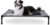 K&H Pet Products Outdoor Elevated Dog Cot, Breathable Cooling Elevated Cot Hammock Pet Bed for Large Dogs, Washable Mesh Cover, Raised Metal Frame, Collapsible, Portable – Large 42 X 30in Gray