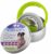2PCS Collar for Dogs and Cats, Effective Prevention for 16 Months, Adjustable Size, Waterproof, 63.5cm (Grey+Green)