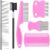 6 Different Kinds of Pet Dog Cat Flea Comb Remover Combs,Stainless Steel Pet Flea Comb for Effectively Clean And Remove Tangles, Dirt, Fleas, Lice, And Ticks, Suitable For Pet Combs