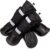 PETLESO Dog Boots Small Breed, Winter Warm Dog Shoes Waterproof Paw Protector for Snowy Rainy, Knee High Skid Proof Pet Snow Booties 4 Pcs, Black XSmall