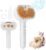 Cat Steam Brush, Dog Deshedding Brush,3-in-1 Brushes for dogs with Release Button, USB Rechargeable Cat Grooming Supplies, Cat Brush Shedding Suitable for All Long-haired and Short-haired Pets