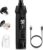 Casfuy 6-Speed Dog Nail Grinder – 50%+ Boost Power Dog Nail Trimmers Quiet with Dust Cap & 2 LED Lights & 2000mAh Battery & 4.8V Motor Electric Pet Toenail File Tool for Large Medium Small Dogs Cats