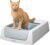 PetSafe ScoopFree Crystal Classic Self-Cleaning Litter Box System – Automatic Cat Litter Box – Advanced Odor Control – Includes Disposable Crystal Litter Tray – Up to 30 Days of Hands-Free Cleaning