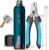 Dog Nail Grinder, Dog Nail Trimmers and Clippers Kit, Super Quiet Electric Pet Nail Grinder, Rechargeable, for Small Large Dogs & Cats Toenail & Claw Grooming,3 Speeds, 2 Grinding Wheels
