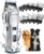 oneisall Dog Clippers for Grooming for Thick Heavy Coats/Low Noise Rechargeable Cordless Pet Shaver with Stainless Steel Blade/Waterproof Dog Shaver for Dogs Pets and Animals