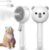 Cat Steam Brush, Cat Brushes for Indoor Cats with Release Button, Dual Speed Spray USB Rechargeable Cat Grooming Supplies, Cat Brush Shedding Suitable for All Long-haired and Short-haired Pets