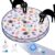 ORSDA Cat Toys Ball, Motion Chirping Activated Moving Ball, Mat Mouse Catching Game Blue, 5 Hole Hide and Seek Indoor Cat Toy