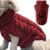 Winmany Pet Dog Turtleneck Knitting Sweater Coat Winter Warmer Thickening Pullover Knitwear Crochet Coat Clothes for Small Medium Dog Cat