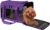 X-ZONE PET Cat Carrier Dog Carrier Pet Carrier for Small Medium Cats Dogs Puppies of 20 Lbs,Airline Approved Soft Sided Pet Travel Carrier,Dog Carriers for Small Dogs Purple, Large