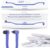 RYERCAT Amethyst Dual Sided Cat Toothbrush – Kitten Toothbrush with Micro Head (Very Small) to fit into Cat/Kittens Mouth – Cat Dental Care Supplies – Pet Toothbrush for Cats – Kitten Toothbrush