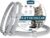 3 Pack Adjustable Collars for Cat, Prevention for 24 Months, Waterproof, 38cm for Small, Medium and Large Cats, Over 7 Weeks Old Use