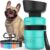 lesotc Dog Water Bottle, Portable Water Dispenser with Travel Bowl, Leak Proof Pet Travel Squeeze Bottle, Puppy Essentials Dog Stuff Accessories for Outdoor Walking, Hiking, Camping