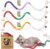 3-Pack Bent Cat Rope Toy, Pet Chew Toys, Interactive Tease Toys for Cats and Kittens, Bite-Proof Playthings, Cotton Rope Kitten Toys for Dental Care and Stress Relief, Pet Supplies