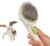 Cat Brush Dog Brush with Release Button for Shedding, Self Cleaning Cat Comb Hair Brush for Indoor Cats, Dog Deshedding Brush Grooming Kit, Pet Supplies Hair Remover Tool
