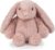 Best Pet Supplies Interactive Bunny Buddy Dog Toy with Crinkle and Squeaky Enrichment for Small and Medium Breed Puppies or Dogs, Cute and Plush – Bunny (Mauve), Small