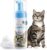 Mooncat Waterless Cat Shampoo, 100% Licking Safe & Vet Approved No Rinse Dry Bath Foam – Gentle Deodorizer for Short Haired Cats, Seniors & Kittens – Soothes Sensitive Skin, Reduces Dander & Odor