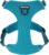 Best Pet Supplies Voyager Dog Harness Dual Leash Attachment No-Pull Control Adjustable Soft but Strong Pet Harness for Medium and Large Dogs with 3M Reflective Technology – Turquoise, M (Chest: 20 – 25″), 211-TQ-M