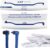 RYERCAT Dual Sided Cat Toothbrush – Kitten Toothbrush with Micro Head to fit into Cat/Kittens Mouth – Cat Dental Care Supplies – Pet Toothbrush for Cats(Space Blue)