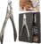 Heavy Duty Dog Nail Clippers – All Steel Material, Built-in Spring, Professional for All Dogs Cats with Thick Toena