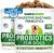 Bark&Spark Dog Probiotics & Digestive Enzymes (Gut Health) – Pet Diarrhea Gas Treatment Upset Stomach Relief, Digestion Health Prebiotic Supplement Large Dog Treats (240Ct Bacon)