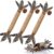 Cat Toys,3 Pack Silvervine Cat Feather Toy Kitten Chew Stick Catnip Treat with Bell for Cleaning Teeth Indoor Kitty Teaser Wand Molar Snack Interactive Pet Rabbit Bunny Hamster