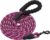 6FT/10FT Strong Dog Leashes with Comfortable Padded Handle and Highly Reflective Threads for Small Medium and Large Dogs (10 Feet x1/2” (Pack of 1), Purple)