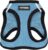 Voyager All Weather No Pull Step-in Mesh Dog Harness with Padded Vest, Best Pet Supplies, Medium, Baby Blue Base