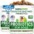 Probiotics for Dogs Digestive Health – Pet Diarrhea Gas Treatment Upset Stomach Relief, Digestion Health Prebiotic Supplement Large Dog Treats (240Ct Bacon)