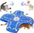 Interactive Cat Toys for Indoor Cats,[Newly Upgraded] Rechargeable Touch Activated Hide and Seek Kitten Toy with Fluttering