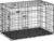 Feandrea Dog Crate, 48-Inch Foldable Dog Kennel with 2 Doors, Removable Tray, XXL, Black UPPD48H