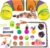 Retro Shaw Cat Toys Set 33 Pack, Cat Play Tunnel for Indoor Cats Kitty, Kitten Toys Include 2 Collapsible Cat Tunnels Tube Tent, Cat Feather Teaser Wand Springs Rainbow Bell Crinkle Ball Mouse Pompom