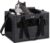 Pecute Cat Carrier Dog Carrier with Stable Structure, Breathable Mesh Fabric Pet Carrier for for Small Cats Dogs Puppies up to 5KG,Soft-Sided Dog Carrier Suitable for Both Long and Short Trips,Black