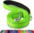 Joytale Double-Sided Reflective Dog Leash, 6 FT/5 FT/4 FT, Padded Handle Nylon Heavy Duty Leashes for Small & Medium Dogs Walking, Green, 6FT