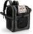 Apollo Walker Pet Carrier Backpack for 4-15lb Cats and Dogs, Puppies, Safety Features and Cushion Back Support | for Travel, Hiking, Outdoor Use (Gray)