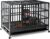 Oranland 48 inch Heavy Duty Indestructible Dog Crate,2025 New Upgraded Reinforced Baseplate for Large Dogs,XL Dog Crate for High Anxiety Dogs/Max Load Capacity 200lbs/Double Door with Wheels