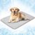 PetAmi Waterproof Cooling Mat for Dog, Premium Pet Cooling Blanket for Bed Crate, Anti Slip Indoor Dog Cool Pad for Sleeping, Q-MAX Large Sofa Couch Cover Mat for Cat, Light Grey, 40×60