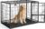 Feandrea Heavy-Duty Dog Crate, Metal Dog Kennel and Cage with Removable Tray, XXL for Large Dogs, 48 x 29.3 x 31.7 Inches, Black UPPD003B01