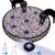 ORSDA Cat Toys Ball, Automatic Fast Rolling Ball in Pouch, Hide and Seek Cat Toy for Indoor Cats, Motion Chirping Activated Moving Ball, 7 Holes Mat Mouse Catching Game