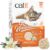 Catit Go Natural Pea Husk Clumping Cat Litter, Tofu, Vanilla 5.6 kg, Dust Free & Lightweight Cat Litter, Easy to Scoop Litiere Pour Chat