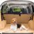 Dog Car Barrier Net Pet Car Divider Back Seat Barrier Net for Trucks, SUV, Full Sized Sedans Pet Restraint Car Backseat Divider Vehicle Gate Cargo Area Travel Trunk Mesh Net Screen Barricade