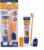 Arm & Hammer FFP6989PS Advanced Care 3-Piece Dental Kit with Toothbrush, Cover, and Toothpaste in Banana Mint Flavor, Single Pack