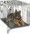 MidWest Homes for Pets Single Door iCrate 121.92cm Long Dog Crate, Includes Leak-Proof Pan, Floor Protecting Feet, Divider Panel and New Patented Features, Black, Model 1548U